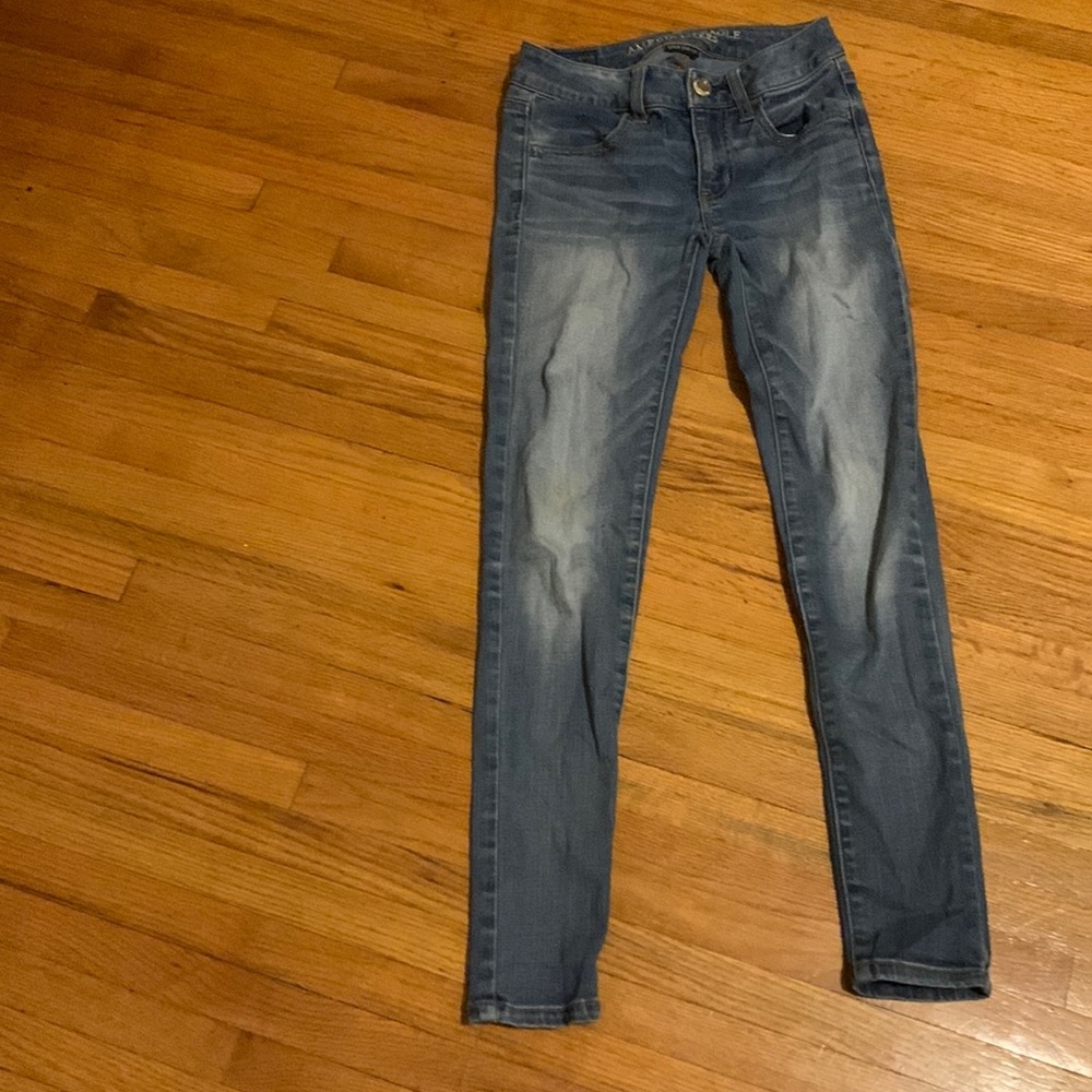 Blue American eagle jeans